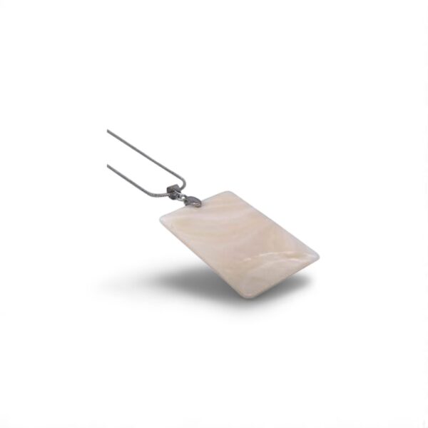 Shell rectangle necklace