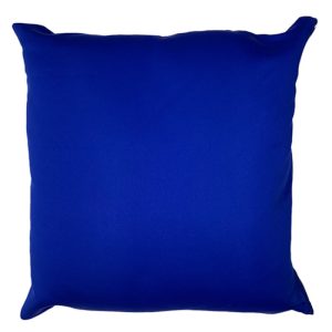 Pillowcase with pillow white-blue 34x34cm