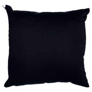 Pillowcase with pillow white-black 34x34cm