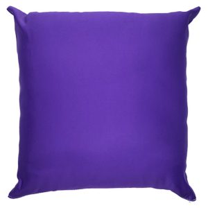 Pillowcase with pillow white-purple 34x34cm
