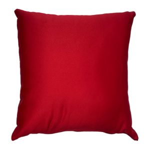 Pillowcase with pillow white-red 34x34cm
