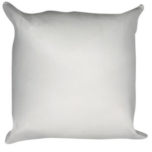 Pillowcase with pillow white-white 34x34cm